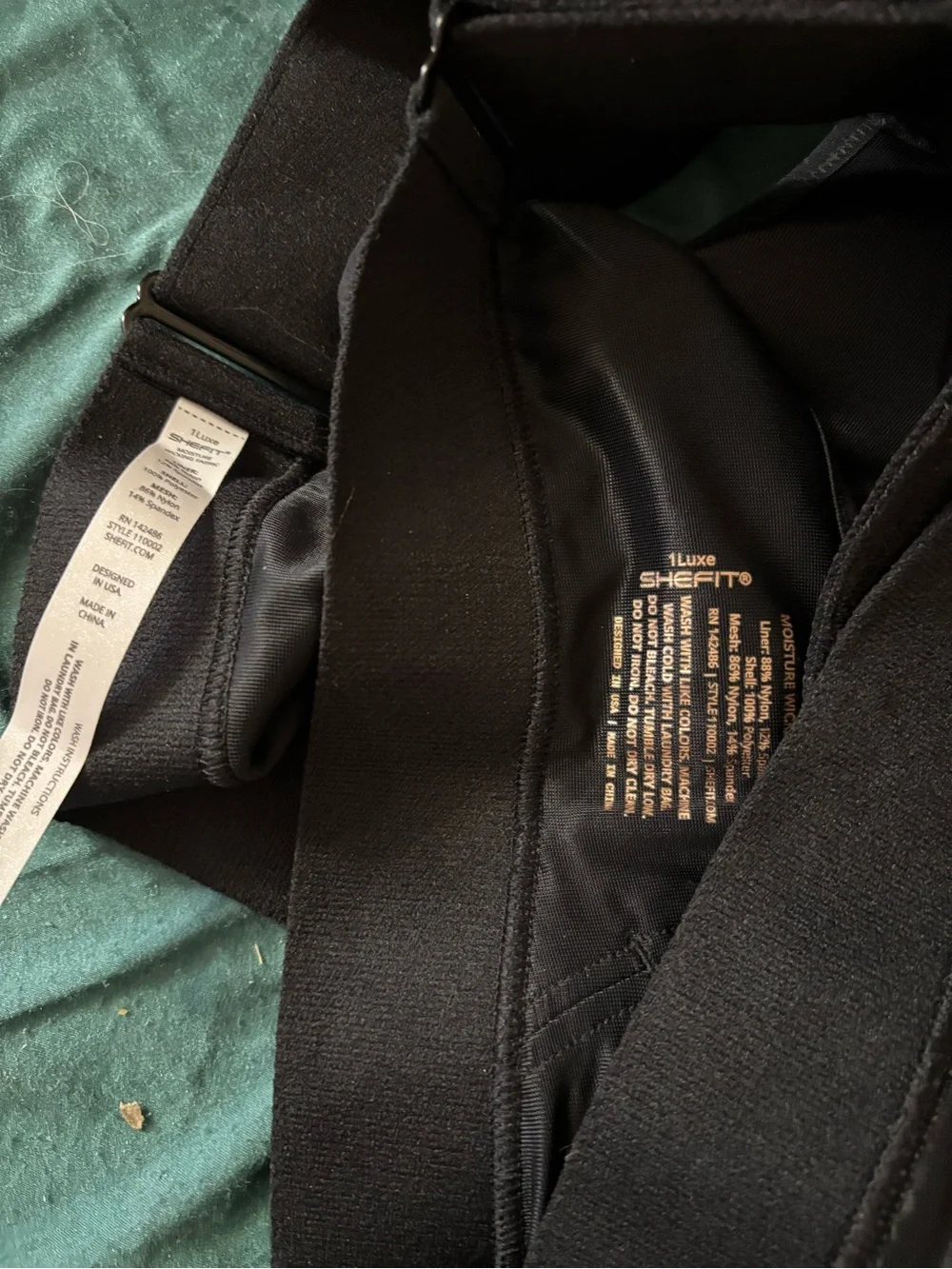 Shefit. Bra bundle.  Black like new  3 count - Picture 5 of 5